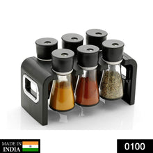 100 Revolving Plastic Spice Rack Masala Organiser (6 Pcs) DeoDap