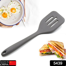 5439 1PC SILICON NON-STICK HEAT RESISTANT KITCHEN TURNER PREMIUM TURNER ( 21cm).