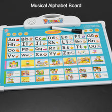 4602 Learning Board 2in1 - Educational PAD for Kids Musical Board for Alphabet ABC Learning Toy Play Mat & Drawing with One Doodle Pen DeoDap