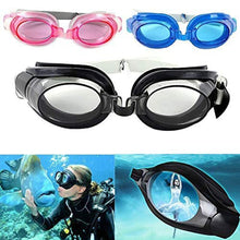 0399 Swimming Goggles  With Ear And Nose Plug Adjustable Clear Vision Anti-Fog Waterproof DeoDap