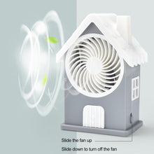 4799 Mini House Fan House Design Rechargeable Portable Personal Desk Fan For Home , Office & Kids Use DeoDap