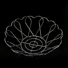 5122 Stainless Steel Fruit Basket (Flower) Fruit Bowl Basket DeoDap