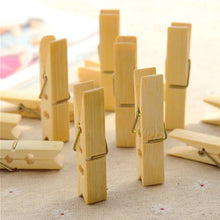 6071A Multipurpose Wooden Heavy Clip (20 Pieces) for Clothespin , Dryer, Hanger, Photo Paper Peg Pin, Craft Clips for School Arts Crafts Decoration