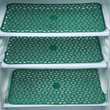 5237 Waterproof PVC Refrigerator Drawer Mats/ Multipurpose Mats/Fridge Mats Set of 6 Pcs DeoDap