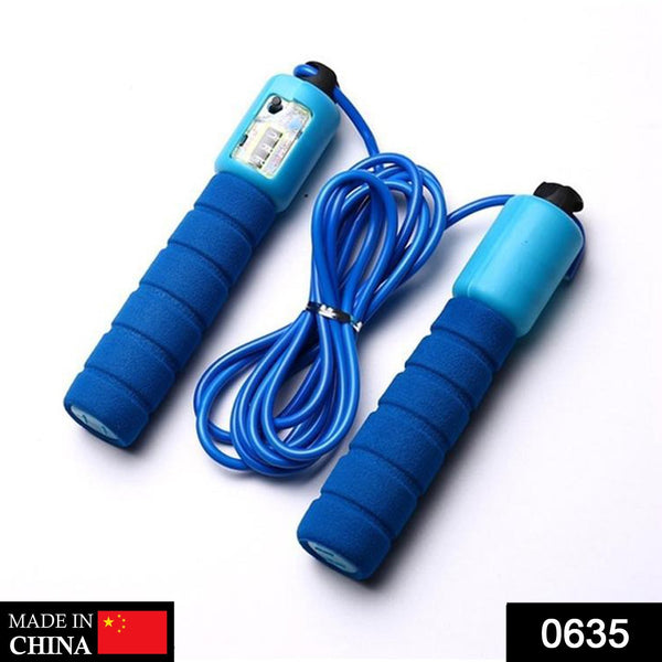 635 Electronic Counting Skipping Rope (9-feet) DeoDap