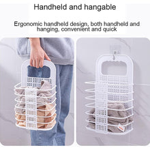 8145 Wall Hanging Laundry Basket Clothes Hanger Dirty Hamper Clothes Storage Hook Clothes Rails for Laundry Washing Machine Bathroom Kids Dirty Clothes Storage Hanger (1 Pc)