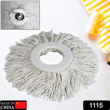 1115 Microfiber Spin Mop Replacement Head Round Shape Standard Size Spin mop Refills For All Type Mop Use DeoDap