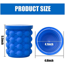 7196 Magic Silicone Ice Cube Maker Genie Space Saving Kitchen Ice Bucket Summer Beach. DeoDap