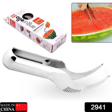 2941 Watermelon Slicer Steel Corer Watermelon Cutter Smart Kitchen Gadget Fruit Slicer Multi-Purpose Stainless Steel Kitchen Tool