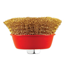 194 Wire Wheel Cup Brush (Gold) Deodap