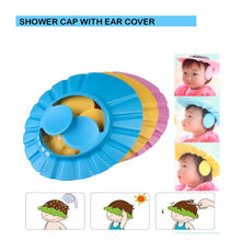 0378 Adjustable Safe Soft Baby Shower cap Sajal Enterprise