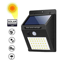 213 Solar Security LED Night Light for Home Outdoor/Garden Wall (Black) (20-LED Lights) DeoDap