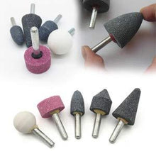 412 -5 Pcs Shank Abrasive Mounted Stone (Multicolour) DeoDap