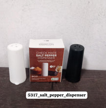 5317  Salt Pepper Dispenser Dining Table Spice Storing Use & New Look Dispenser For Home & Hotel Use