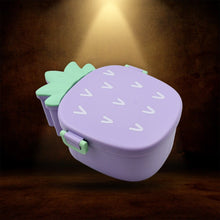 5495 Pineapple Shaped Lunch Box with Compartments Lunch Food Container with Box Portable Lid School & Kids Lunch Box