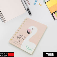 7988 Cute Flamingo Journal Diary, Notebook for Women Men Memo Notepad Sketchbook with Durable Hardcover & 50 Pages Writing Journal for Journaling Notes Study School Work Boys Grils, Stationery (143x105MM)