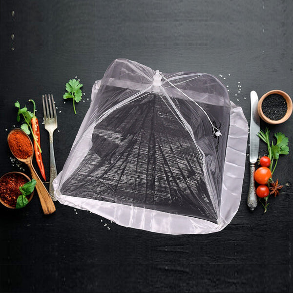 7179A  UMBRELLA FOOD COVERS MESH NET KITCHEN UMBRELLA PRACTICAL HOME USING FOOD COVER DeoDap