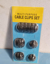 1334 Cable Clips Multi Purpose Cable Organizer , Wire Holder For Desk And Table Use