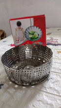 5350a Unique Design Stainless-Steel Heaviest vegetable ,Cooking Foldable Steamer Basket for Kitchen Utensils/Dish Drying Rack/Plate Stand/ Basket